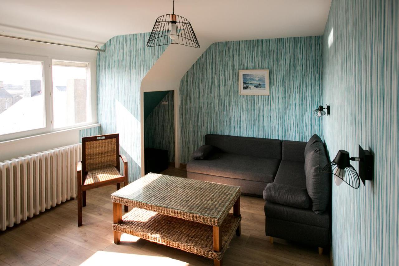Le Cotentin Appart'Hotels & Restaurant Le Cot' Portbail Kültér fotó