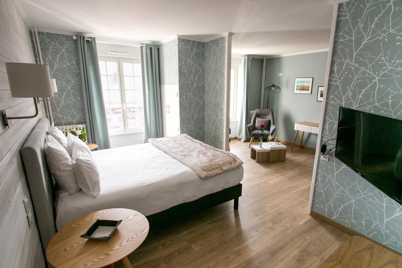 Le Cotentin Appart'Hotels & Restaurant Le Cot' Portbail Kültér fotó