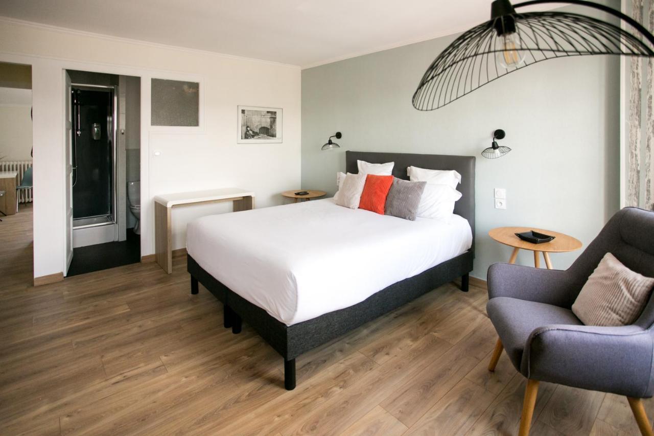 Le Cotentin Appart'Hotels & Restaurant Le Cot' Portbail Kültér fotó